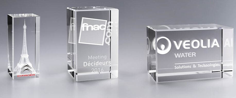 gravure laser 3d verre