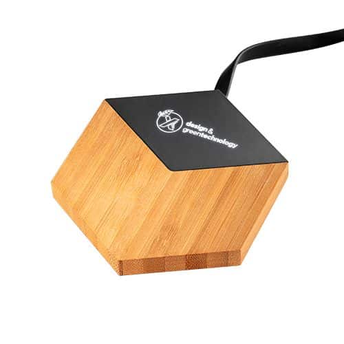 Chargeur bois cadeau