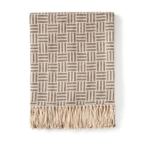 Plaid jacquard suédois