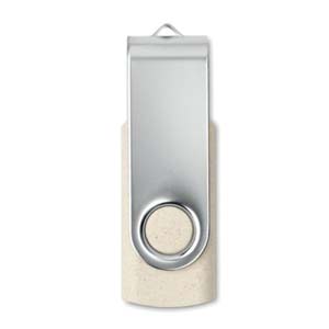 clé usb en paille blé