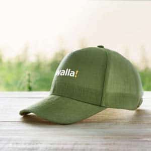 casquette chanvre personnalisée