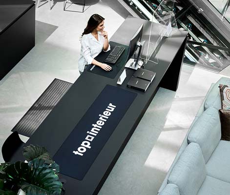 Tapis personnalisé de bureau