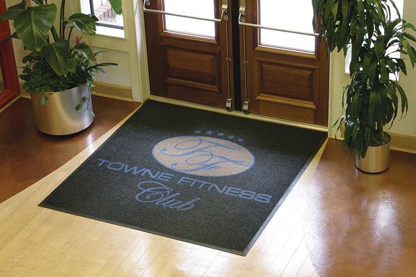 Tapis de sol publicitaire