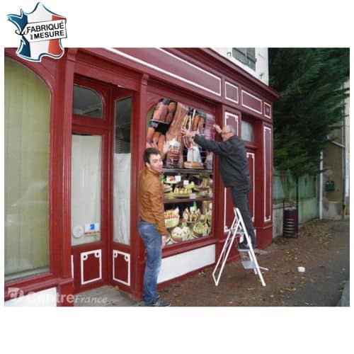 adhesif vitrine
