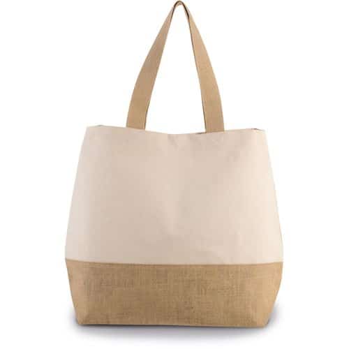 Tote bag personnalisé fermeture pression