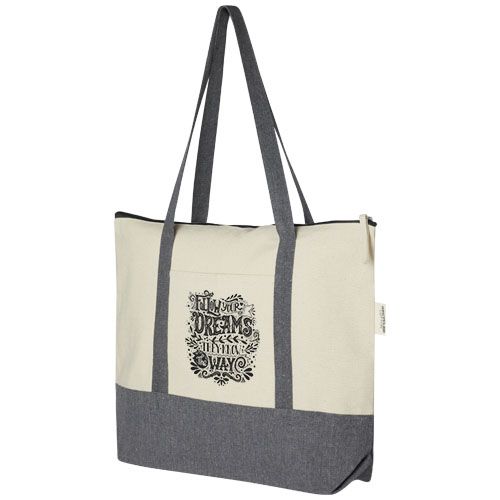 Tote bag personnalisé fermeture éclair