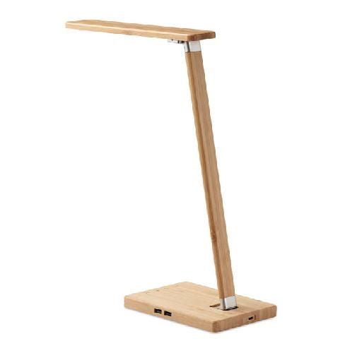 Lampe led en bois