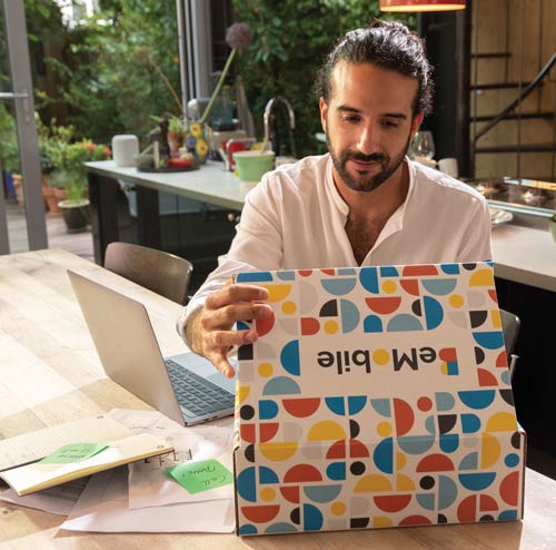 livraison box accueil nouveau-collaborateur