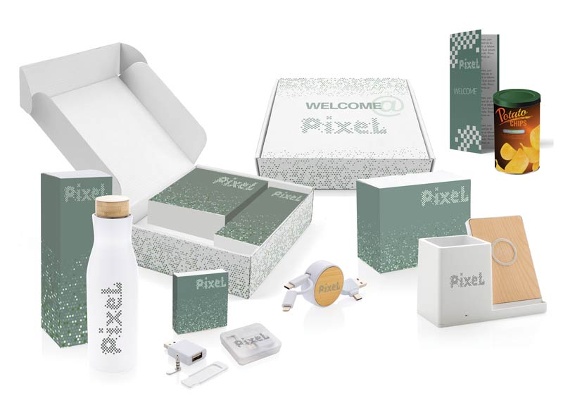 packaging personnalisation nouveau collaborateur