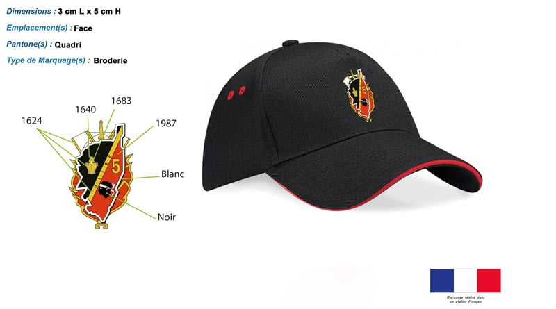 BAT casquette personnalisée