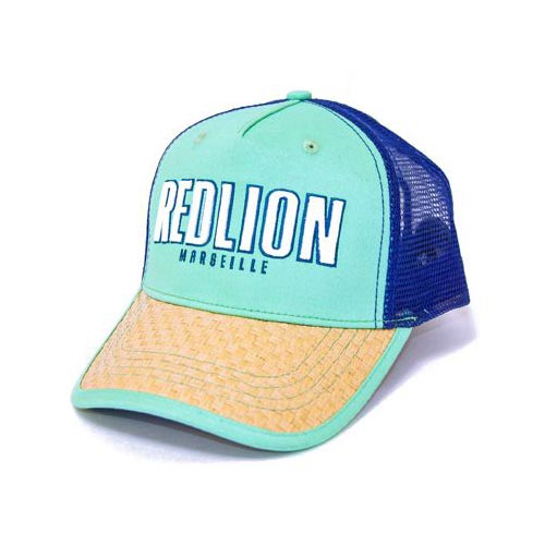 casquette matiere paille