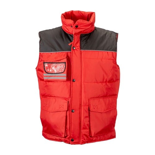 bodywarmer reflechissant