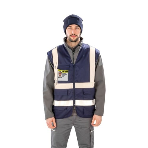 bodywarmers personnalises visibilite
