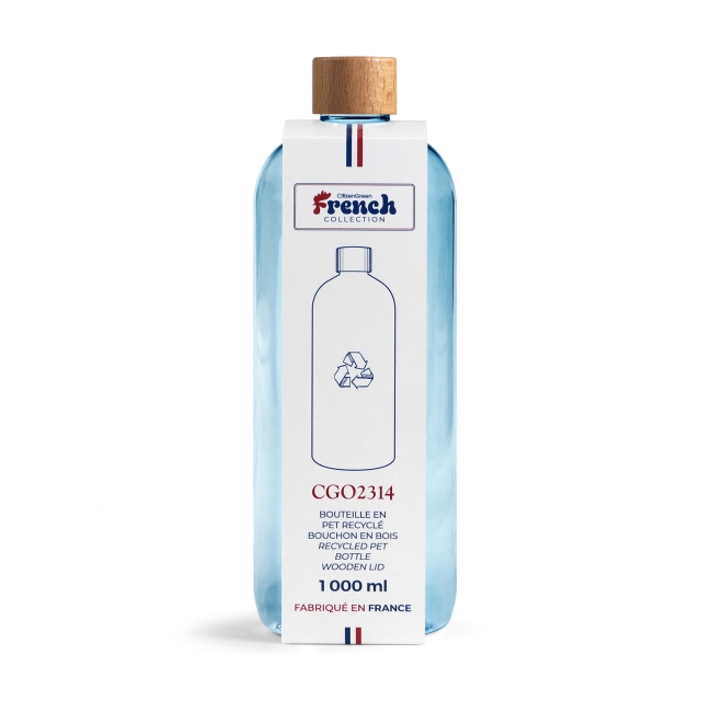 bouteille made in France JUJU, personnalisable