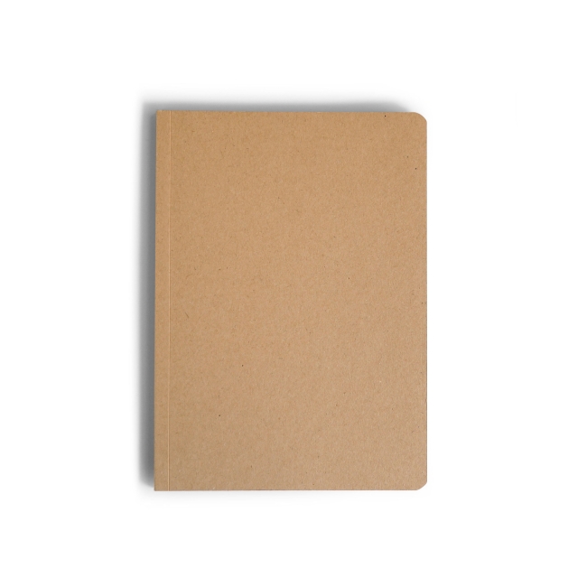 Carnet A5 publicitaire COGITA couverture souple en carton recyclé, fabriqué en France