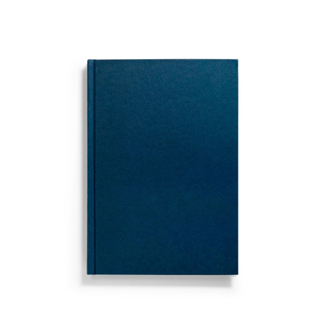 Carnet A5 publicitaire SCRIPTURA à couverture rigide, fabriqué en France