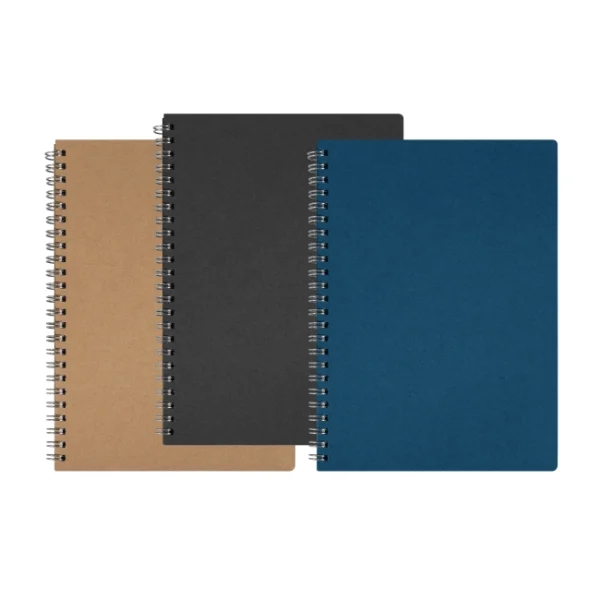 Cahier A5 rigide FRENCHIE, objet publicitaire écologique personnalisable, fabriqué en France
