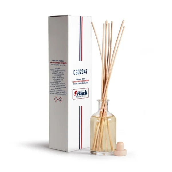Diffuseur de parfum 100 ml, objet publicitaire écologique personnalisable, fabriqué en France