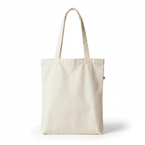 Sac shopping coton bio 165g LUCETTE, objet publicitaire écologique personnalisable, fabriqué en France