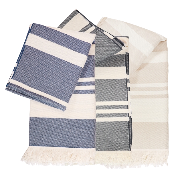 fouta made in France AXELINE, personnalisable