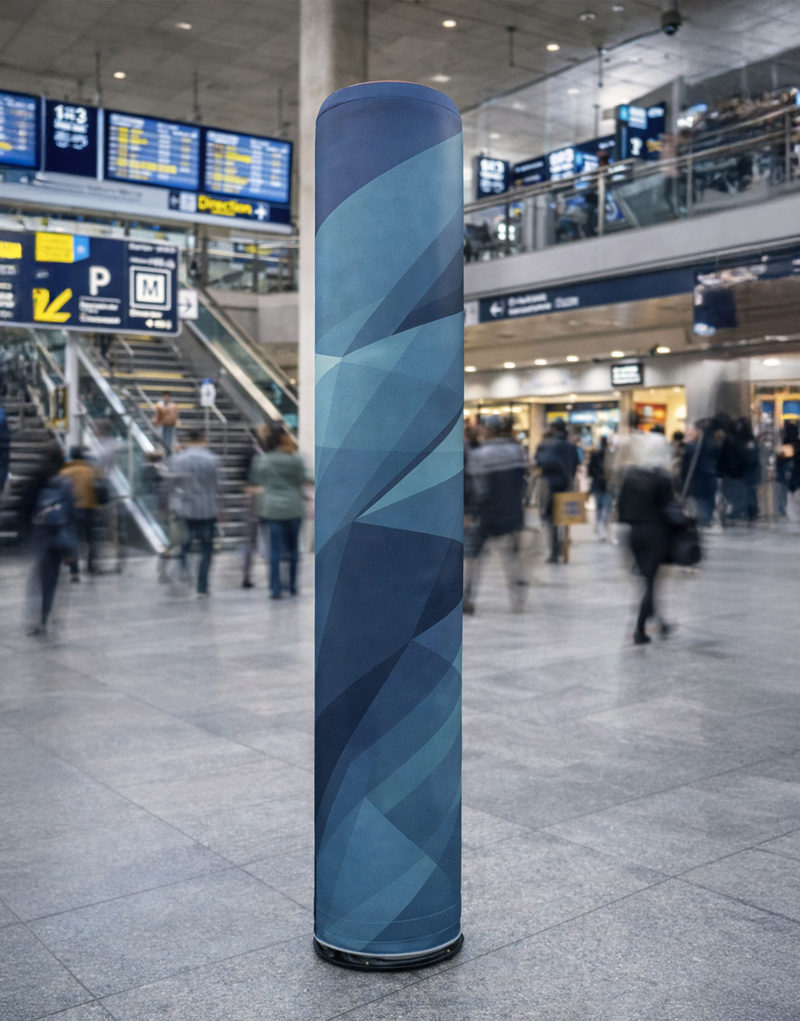 Colonne gonflable publicitaire personnalisable, gamme CAPTAIR