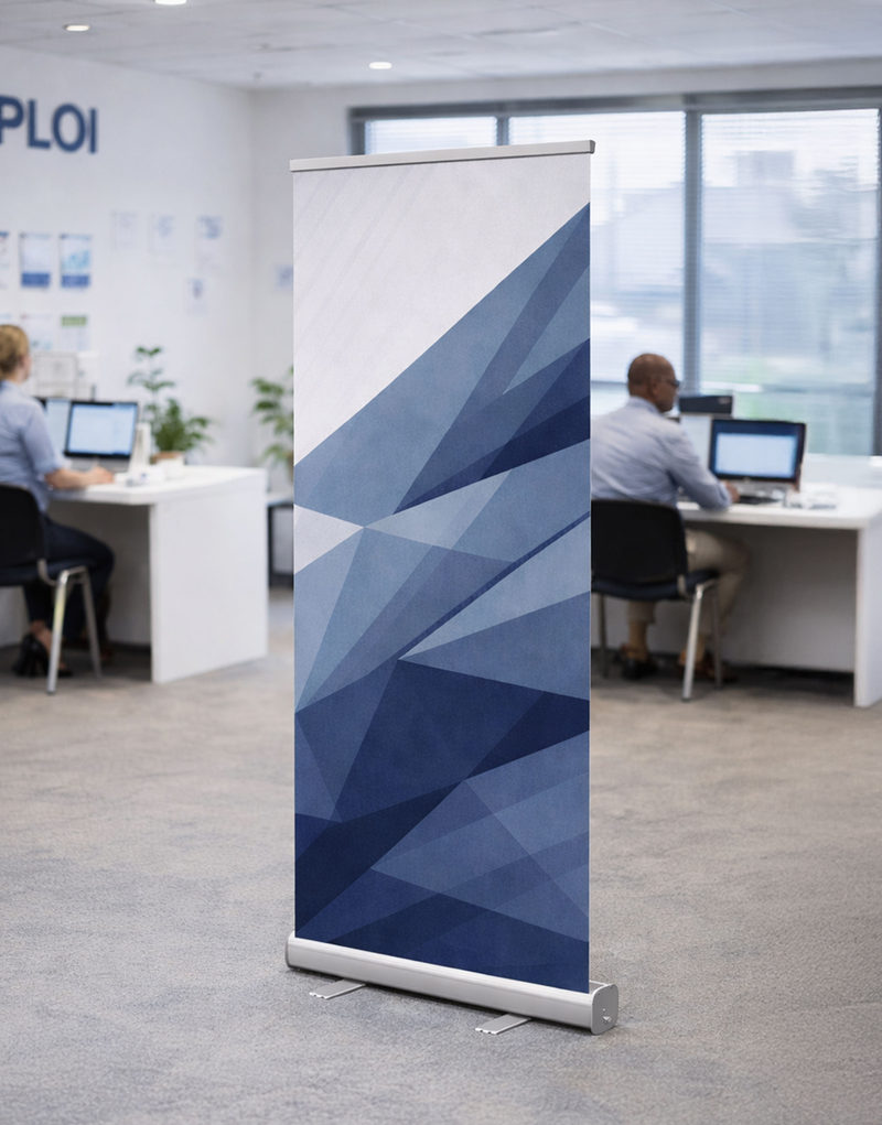 Enrouleur Pro 60 × 200 cm personnalisable, gamme ROLLPRO 060
