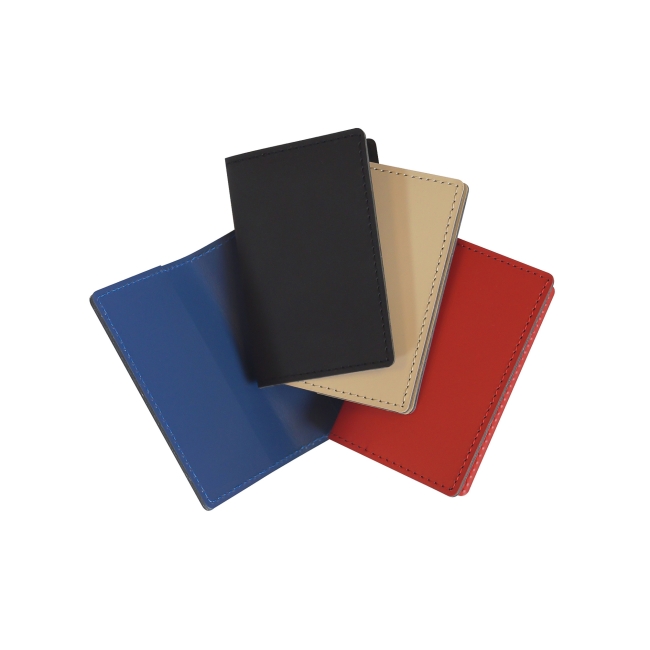 porte-cartes cuir régénéré made in France, personnalisable