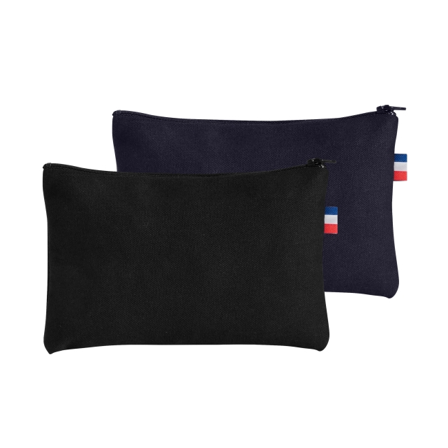 trousse coton bio made in France MAXINE, personnalisable