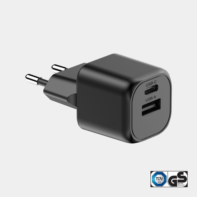 Chargeur 20 W GaN Monterey Urban Vitamin personnalisable au logo