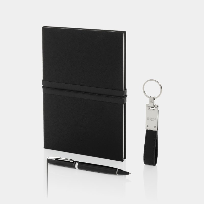 Set cadeau d’affaires Swiss Peak personnalisable au logo