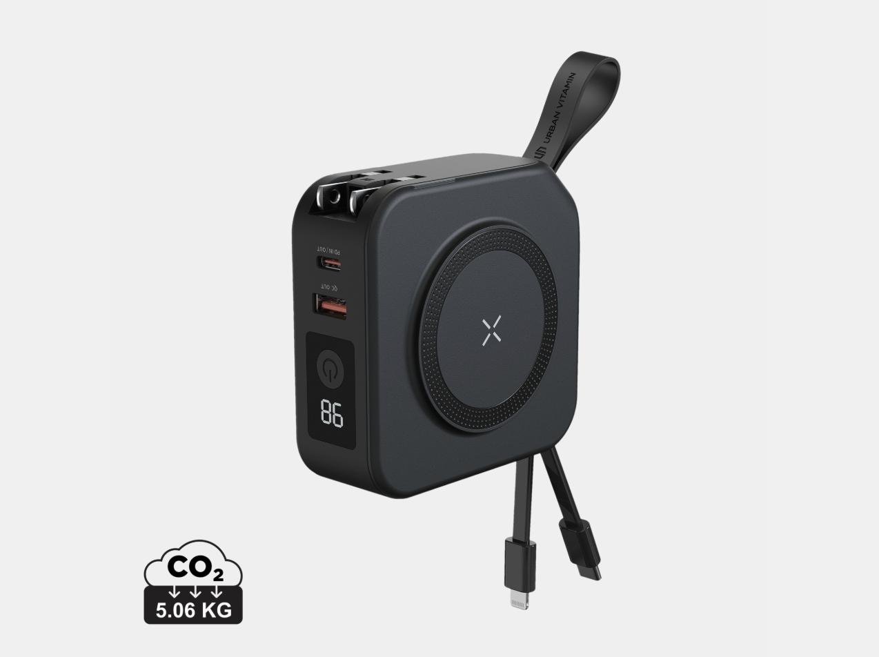 Chargeur, batterie et lampe de bureau Urban Vitamin personnalisables au logo