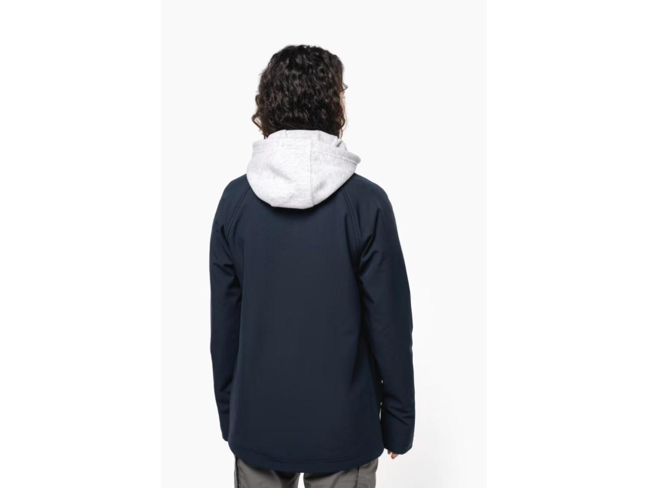 Veste softshell écoresponsable recyclée K427 personnalisable, vue de dos