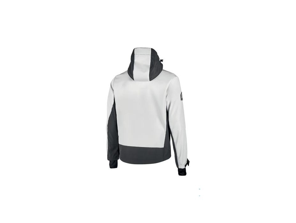Veste softshell workwear premium U-Power UPFU187 personnalisable, vue de dos