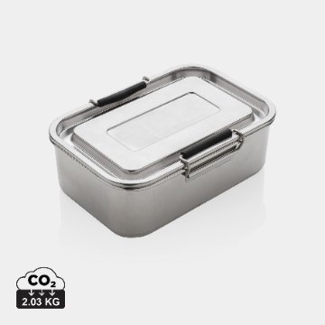 Boîte à lunch étanche en acier inoxydable recyclé RCS personnalisable