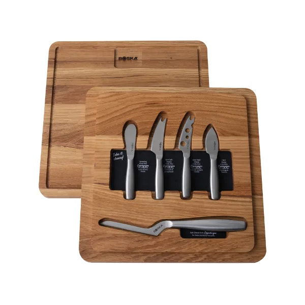 BOSKA Set à fromage Ultime, petit modèle, Copenhague personnalisable avec votre logo
