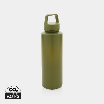 Bouteille 500 ml en PP recyclé RCS avec poignée personnalisable
