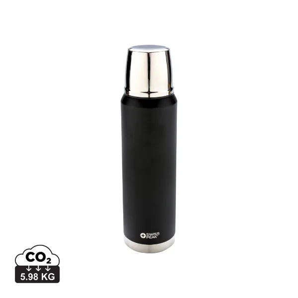 Bouteille isotherme 1L Swiss Peak Elite personnalisable avec votre logo
