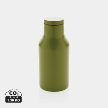 Bouteille isotherme compacte 300 ml en acier inoxydable recyclé personnalisable