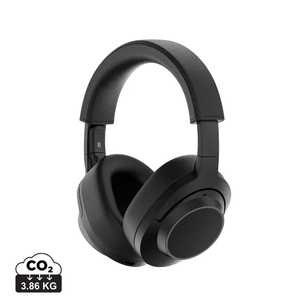 Casque ANC sans fil réparable plastique recyclé RCS Irvine personnalisable avec votre logo