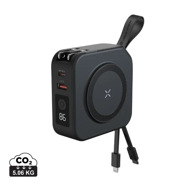 Chargeur universel 5 en 1 Urban Vitamin Saratoga personnalisable avec votre logo