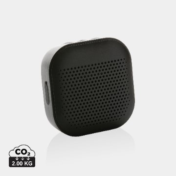 Enceinte 3 W en plastique recyclé RCS personnalisable