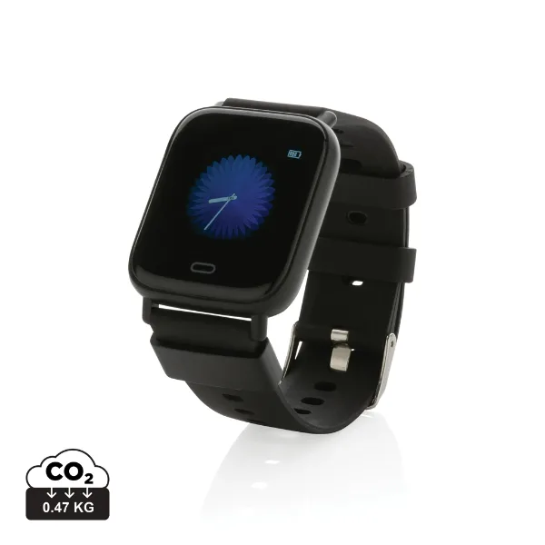 Montre connectée FIT en TPU recyclé RCS personnalisable avec votre logo