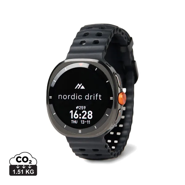 Montre connectée Nordic Drift Titan personnalisable avec votre logo