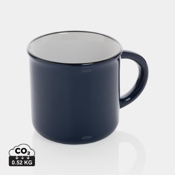 Mug 280 ml vintage en céramique personnalisable