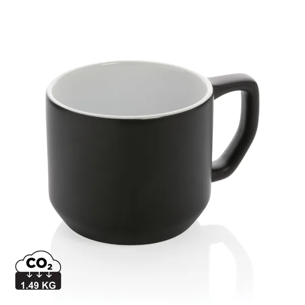 Mug 350 ml moderne en céramique personnalisable avec votre logo