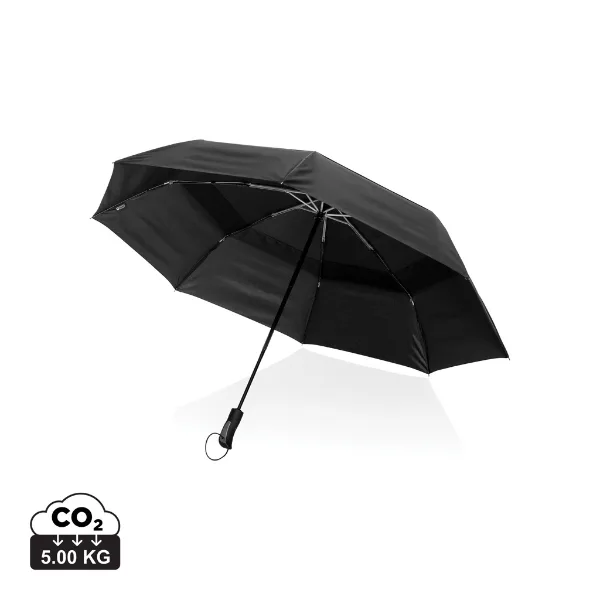 Parapluie tempête 27"de poche auto Swiss Peak Aware™ Tornado personnalisable avec votre logo