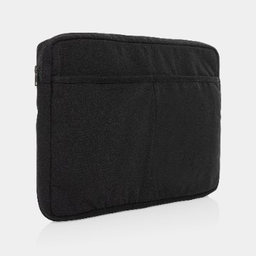 Pochette ordinateur 15,6 pouces en coton recyclé personnalisable