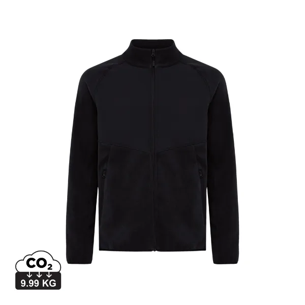 Polaire à zip en polyester recyclé IQONIQ Talung personnalisable avec votre logo
