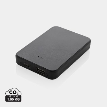 Powerbank 5 000 mAh USB-C en ABS recyclé personnalisable