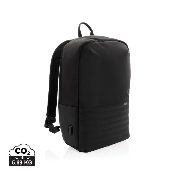 Sac à dos antivol pour ordinateur 15.6" Swiss Peak AWARE™ personnalisable avec votre logo